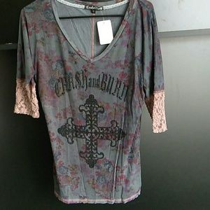 Large Crash and Burn T-Shirt